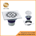 Chrome Plated Brass Bathroom Floor Drain Shower Drainer